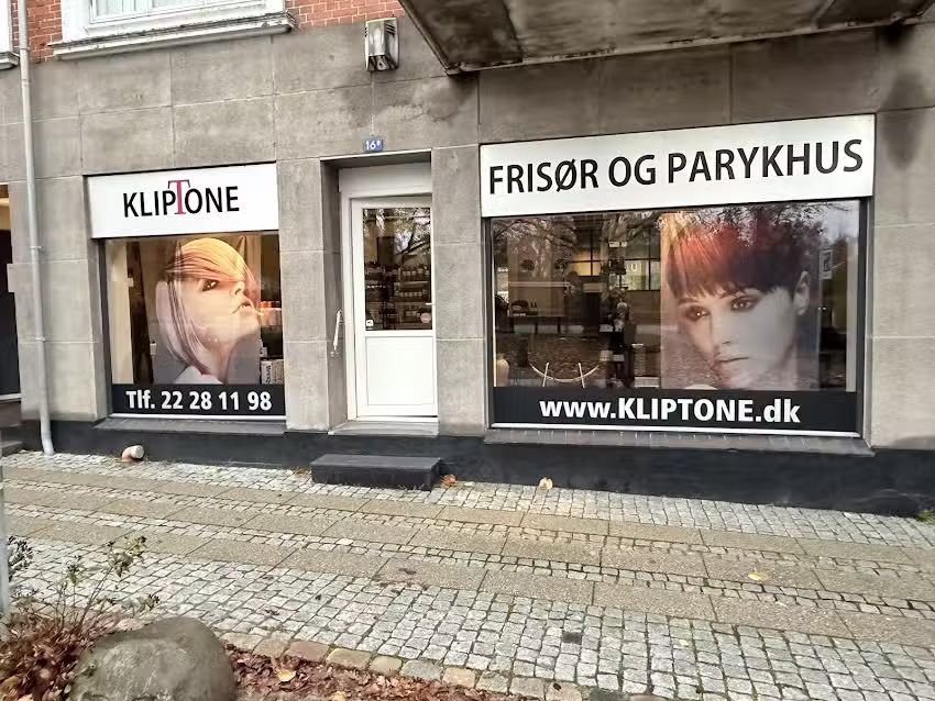 Kliptone fris&oslash;r og Parykhus