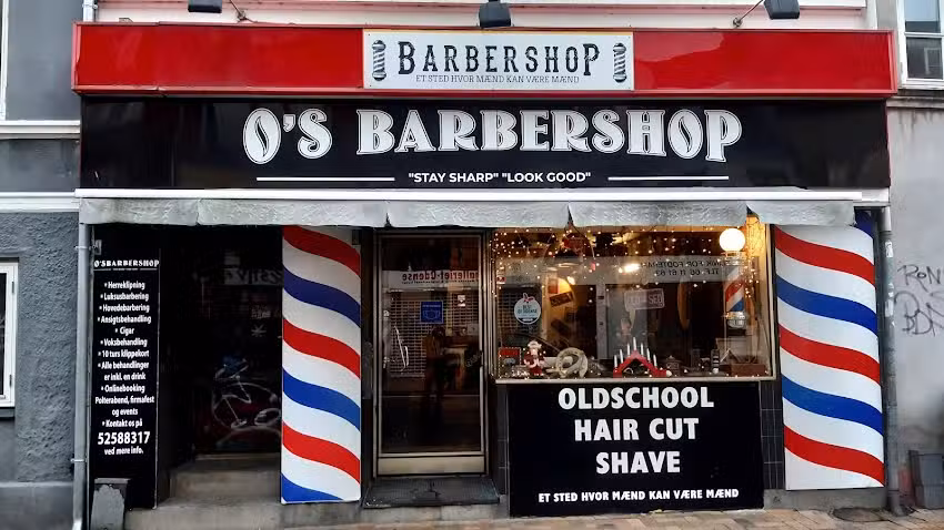 O&rsquo;s Barbershop &ndash; Kongensgade